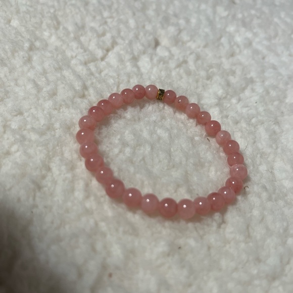 Bracelet 6mm Pink Salmon Coral - Picture 4 of 7
